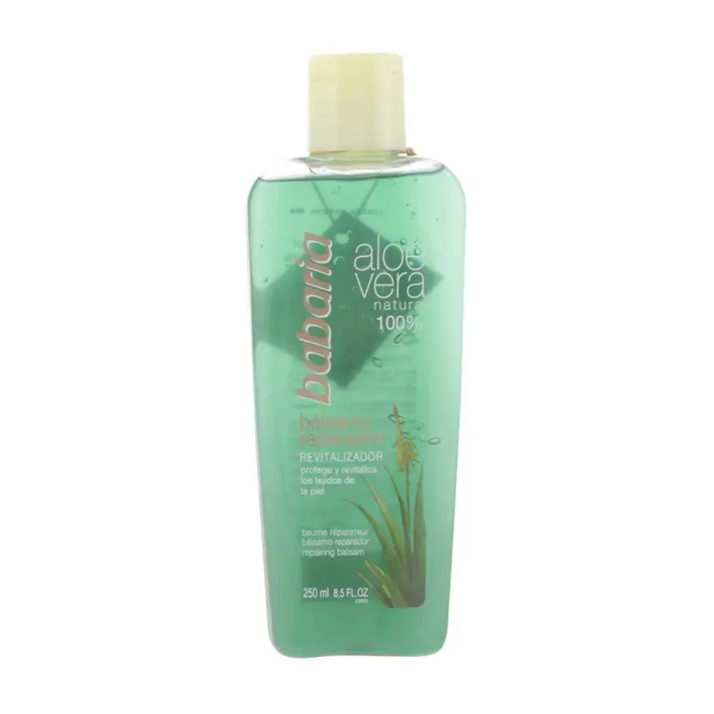 BABARIA ALOE VERA BALSAMO REPARADOR REVITALIZADOR NATURA 100% 250ML BABARIA ALOE VERA BALSAMO REPARADOR REVITALIZADOR NATURA 100% 250ML
