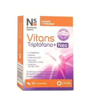 NUTRITIONAL SYSTEM VITANS TRIPTOFANO+NEO 30 CAPSULAS 30UN