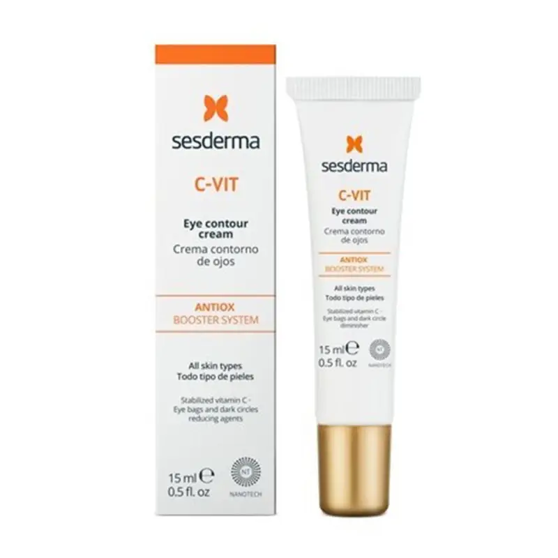 SESDERMA C-VIT ANTI-OX CREMA CONTORNO DE OJOS TODO TIPO DE PIELES 15ML SESDERMA C-VIT ANTI-OX CREMA CONTORNO DE OJOS TODO TIPO DE PIELES 15ML