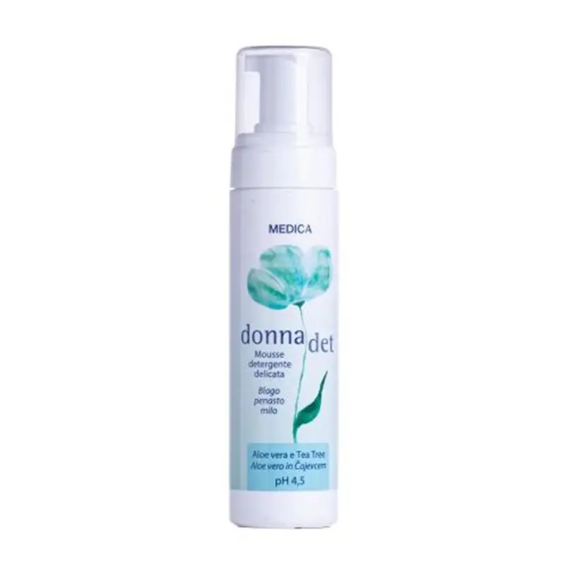 DONNA MEDKCA ALOE VERA MOUSSE DETERGENTE PH 4 5 200ML DONNA MEDKCA ALOE VERA MOUSSE DETERGENTE PH 4 5 200ML
