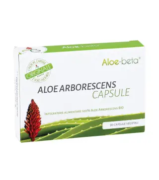 ALOE BETA ARBORESCENS ALOE CAPSULES 100% ALOE 30UN