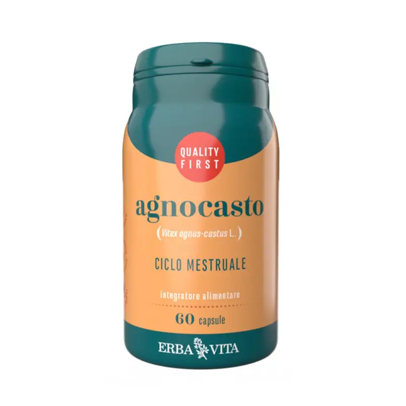 ERBA VITA AGNOCASTO CAPSULAS ALIMENTICIAS CICLO MENSTRUAL 60UN ERBA VITA AGNOCASTO CAPSULAS ALIMENTICIAS CICLO MENSTRUAL 60UN