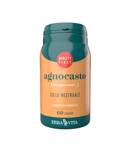 ERBA VITA AGNOCASTO CAPSULAS ALIMENTICIAS CICLO MENSTRUAL 60UN
