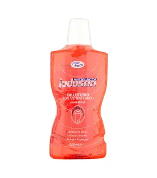 IODOSAN ANTIPLACA COLUTORIO ANTI-BACTERIANO SIN ALCOHOL 500ML