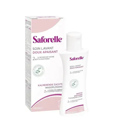 SAFORELLE GENTLE SOOTHING GEL INTIMO LIMPIADOR 2IN1 100ML