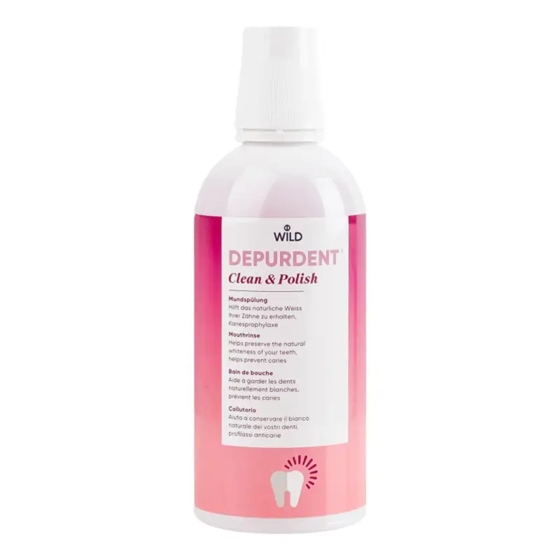 WILD DEPURDENT COLUTORIO CLEAN & POLISH 500ML