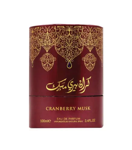 ARABIYAT CRANBERRY MUSK EAU DE PARFUM 100ML VAPORIZADOR