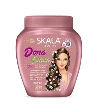 SKALA DONA SKALA 2IN1 CREMA HIDRATANTE CABELLOS LISOS 1000GR