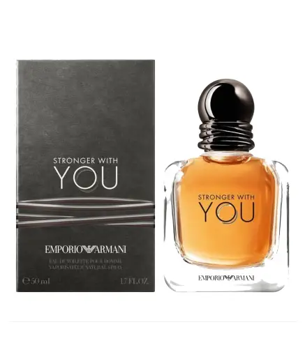 GIORGIO ARMANI STRONGER WITH YOU EAU DE TOILETTE POUR HOMME 50ML VAPORIZADOR