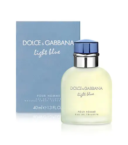 DOLCE GABBANA LIGHT BLUE EAU DE TOILETTE 40ML VAPORIZADOR