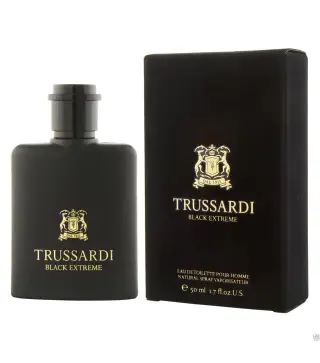TRUSSARDI BLACK EXTREME EAU DE TOILETTE 50ML