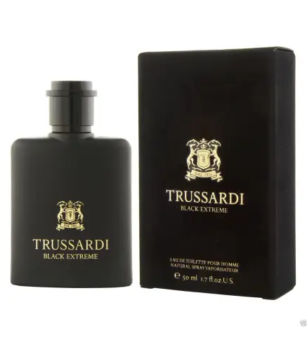 TRUSSARDI BLACK EXTREME EAU DE TOILETTE 50ML