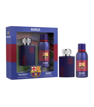 FC BARCELONA BARÇA EAU DE TOILETTE 150ML VAPORIZADOR + DESODORANTE 150ML VAPORIZADOR