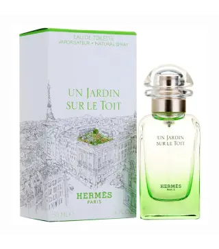 HERMES PARIS UN JARDIN SUR LE TOIT EAU DE TOILETTE 50ML VAPORIZADOR