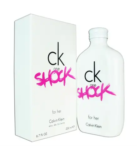 CALVIN KLEIN CK SHOCK WOMAN EAU DE TOILETTE 200ML VAPORIZADOR
