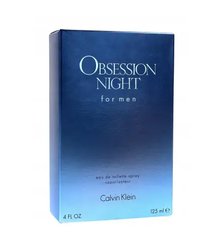 CALVIN KLEIN OBSESSION NIGHT EAU DE TOILETTE FOR MEN 125ML VAPORIZADOR