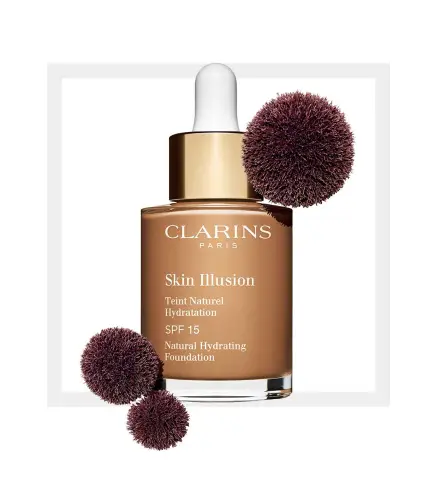 CLARINS SKIN ILLUSION BASE SPF15 114 CAPUCCHINO 30ML