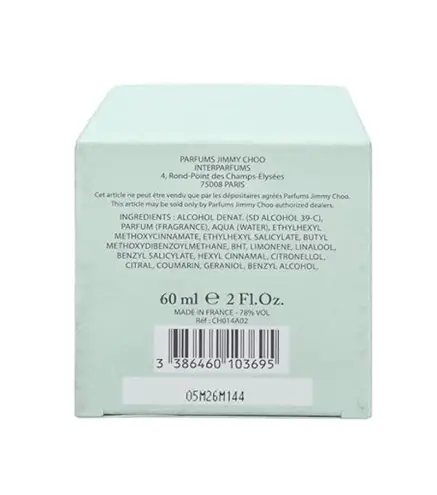 JIMMY CHOO BLOSSOM EAU DE PARFUM 60ML VAPORIZADOR