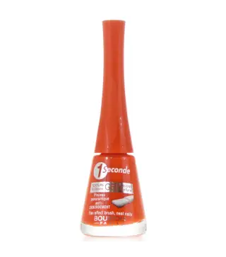 BOURJOIS 1 SECONDE TEXTURE GEL NAIL LACQUER 58 DIABOL'ORANGE (BLISTER)