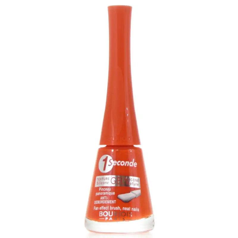 BOURJOIS 1 SECONDE TEXTURE GEL NAIL LACQUER 58 DIABOL'ORANGE (BLISTER) BOURJOIS 1 SECONDE TEXTURE GEL NAIL LACQUER 58 DIABOL'ORANGE (BLISTER)