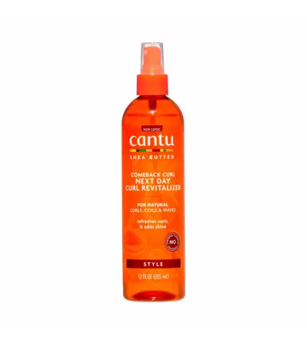 CANTU SHEA BUTTER SPRAY CABELLO RIZADO COMEBACK CURL NEXT DAY 355ML VAPORIZADOR