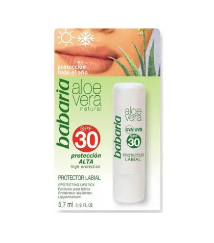 BABARIA ALOE VERA PROTECTOR LABIAL 5.7ML
