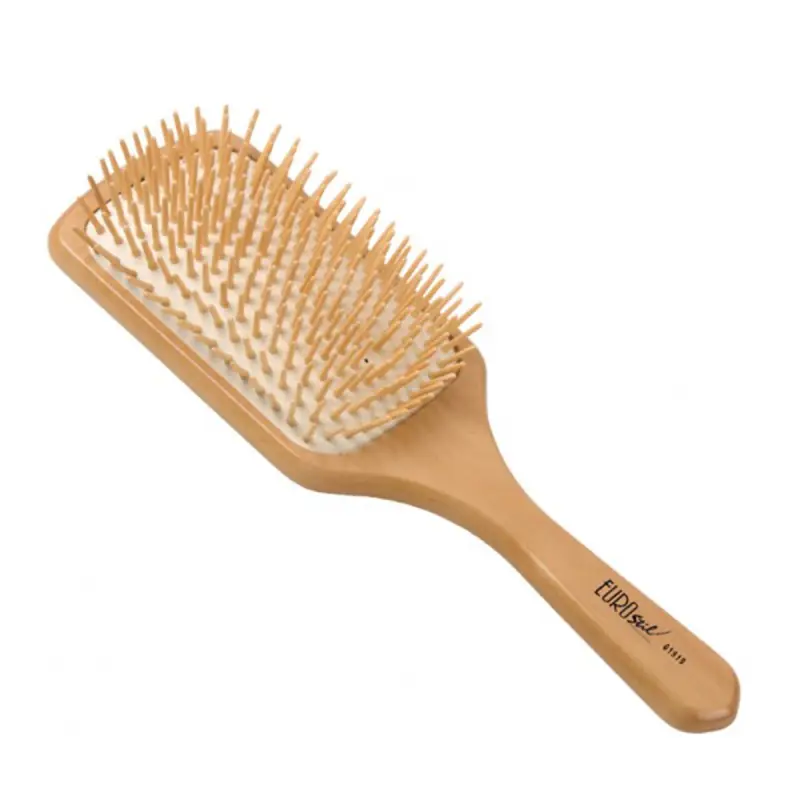 EUROSTIL FUELLE MANGO MADERA CUADRADO CEPILLO GRANDE 1UN