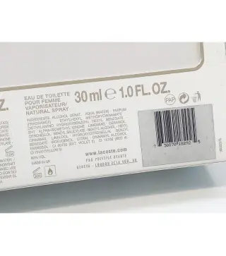 LACOSTE EAU DE LACOSTE L.12.12 POUR ELLE EAU DE TOILETTE 30ML VAPORIZADOR