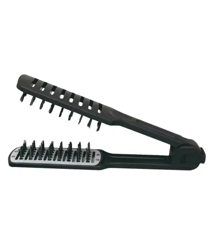 EUROSTIL DOBLE JABALI CEPILLO ALISADO-SECADOR NEGRO NEGRO 1UN