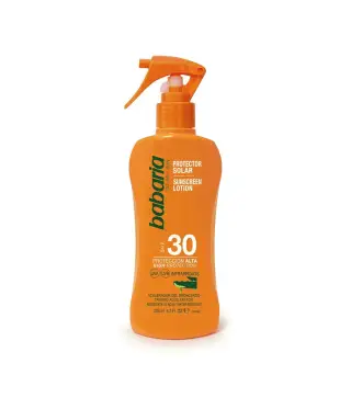 BABARIA ALOE VERA LOCION CORPORAL SPF30 200ML