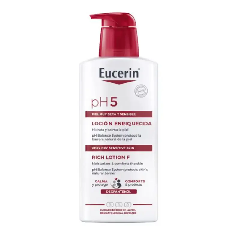 EUCERIN PF5 LOCION ENRIQUECIDA PIEL MUY SECA Y SENSIBLE 400ML
