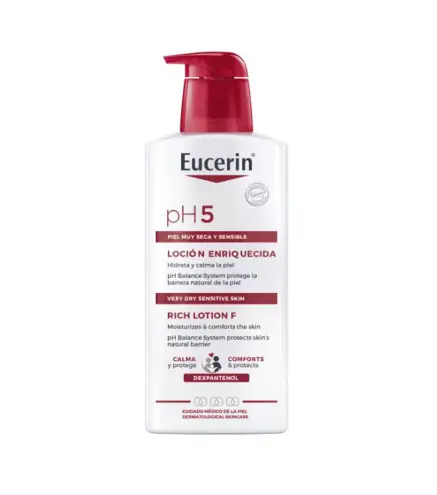 EUCERIN PF5 LOCION ENRIQUECIDA PIEL MUY SECA Y SENSIBLE 400ML
