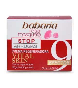 BABARIA ROSA MOSQUETA CREMA REGENERADORA STOP ARRUGAS VITAL SKIN 50ML