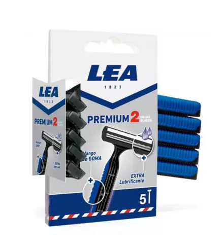 LEA PREMIUM CUCHILLAS DESECHABLES 5UN