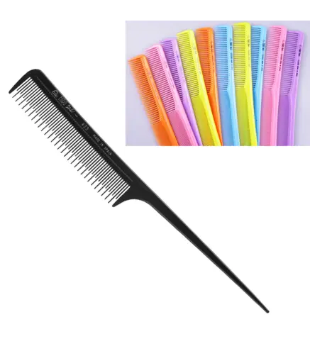 EUROSTIL PUA PLASTICO COLORES PEINE 20 5CM ESPECIAL 1UN