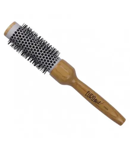 EUROSTIL MANGO MADERA CEPILLO CERAMICO 33MM 1UN