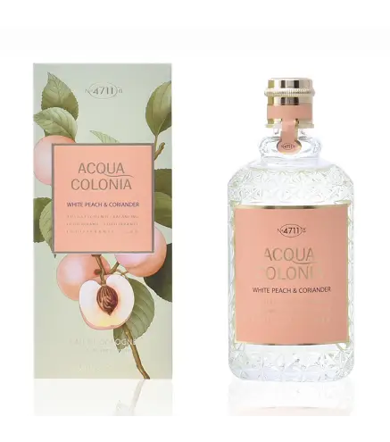 4711 ACQUA COLONIA EAU DE COLOGNE WHITE PEACH & CORIANDER 170ML VAPORIZADOR