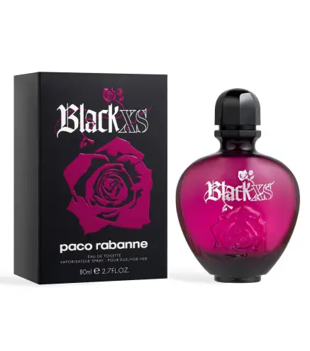 PACO RABANNE BLACK XS EAU DE TOILETTE 80ML VAPORIZADOR