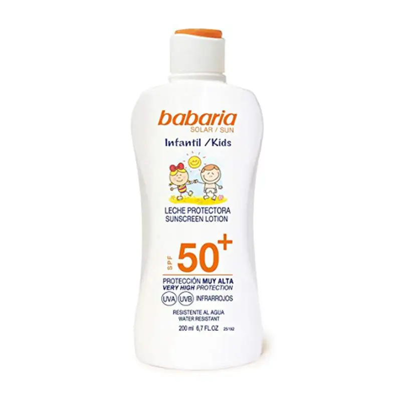 BABARIA KIDS LECHE PROTECTORA SPF50+ 200ML