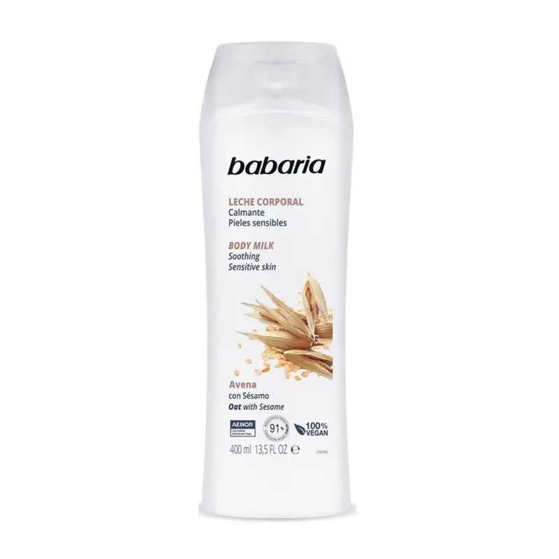 BABARIA AVENA CREMA CORPORAL 400ML