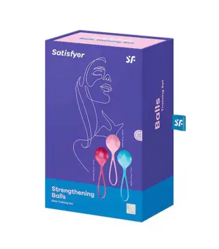 SATISFYER STRENGHTENING BALLS ENTRENAMIENTO PELVICO 3UN