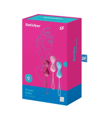 SATISFYER POWER FALLS EJERCITADOR SUELO PELVICO 3UN