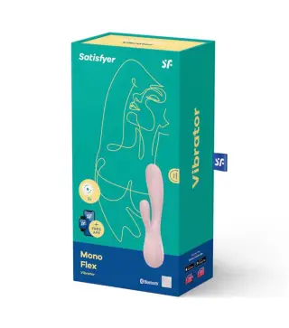 SATISFYER MONO FLEX VIBRADOR CON CON APP Y BLUETOOTH 1UN
