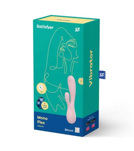 SATISFYER MONO FLEX VIBRADOR CON CON APP Y BLUETOOTH 1UN