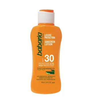 BABARIA ALOE VERA LECHE CORPORAL SPF30 PROTECCION ALTA 200ML