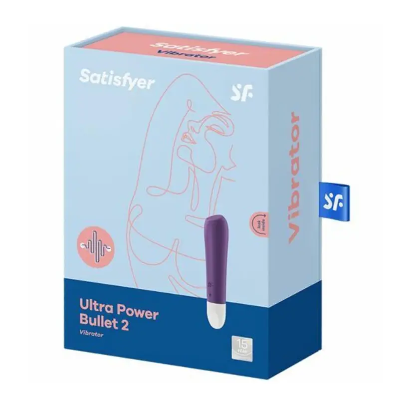 SATISFYER ULTRA POWER BULLET 2 VIBRADOR VIOLETA 1UN