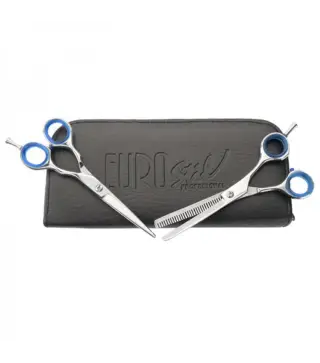 EUROSTIL ACADEMIA ESTUCHE 2 TIJERAS BRILLO MICRO 1UN