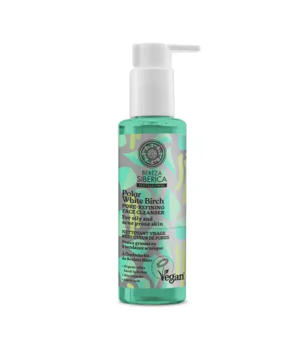 NATURA SIBERICA BEREZA POLAR WHITE BIRCH LIMPIADOR FACIAL 145ML