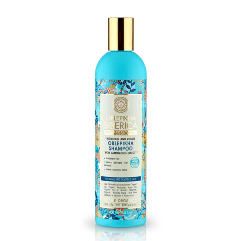 NATURA SIBERICA OBLEPIKHA SHAMPOO HIDROLATO CABELLO DEBIL 400ML NATURA SIBERICA OBLEPIKHA SHAMPOO HIDROLATO CABELLO DEBIL 400ML