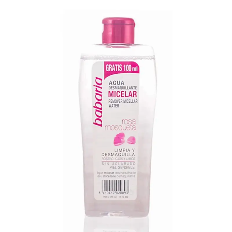 ROSA MOSQUETA AGUA DESMAQUILLANTE MICELAR 400ML ROSA MOSQUETA AGUA DESMAQUILLANTE MICELAR 400ML
